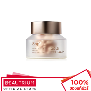 SNP Gold Collagen Revital Capsule Ampoule ผลิตภัณฑ์บำรุงผิวหน้า 30Capsules