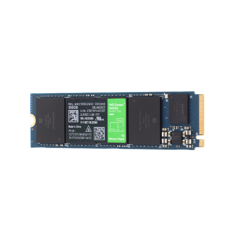 WD  500 GB SSD M.2 PCIe GREEN SN350 (WDS500G2G0C) - A0150817