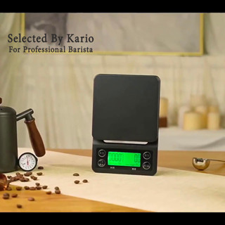 พร้อมส่ง｜เครื่องชั่งดิจิตอล มีฟังก์ชั่นจับเวลา Coffee Scale