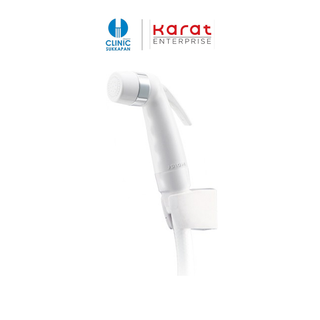 KARAT FAUCET สายฉีดชำระครบชุด สีขาว BW01-11