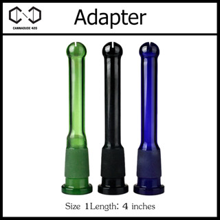 SA73 Adaptor อะไหล่ แจกันแก้ว mixed color downstem 4 inches บ้องแก้ว