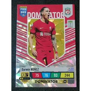 การ์ดฟุตบอล DOMINATIOR PANINI FIFA 365 ADRENALYN XL 2023