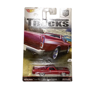 Hotwheels ‘72 Ford Ranchero Premium Series Car Culture Trucks งานปีเก่า 2016