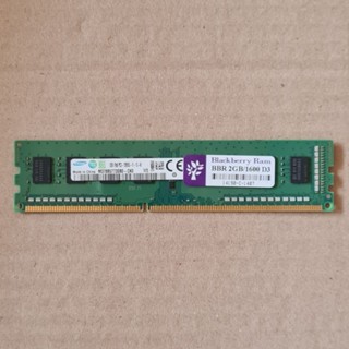 RAM SAMSUNG DDR3 1600MHZ 2GB 8CHIP สำหรับ PC