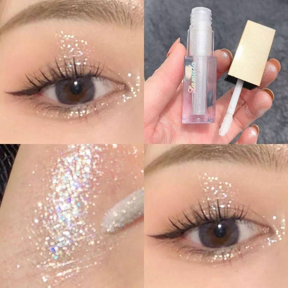 C.107 LAMEILA อายแชโดว์ เจลแบบจุ่ม กลิตเตอร์ วิ้งๆสวย เม็ดสีชัดติดทน เพิ่มออร่าให้ดวงตามีประกาย C.10