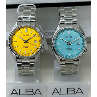 ALBA Active Quartz Gelato รุ่น AG8M37X1(สีฟ้า),AG8M41X1(สีเหลือง)