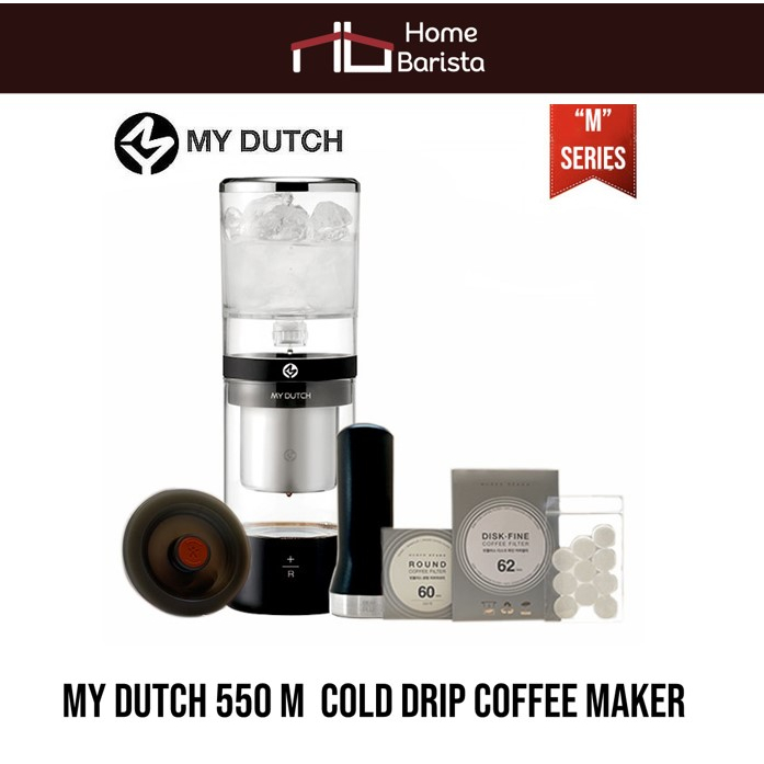 Home Barista เครื่องทำกาแฟดริปเย็น MyDutch "M550 Cold Brew Coffee Maker" (FULL SET) Accessories