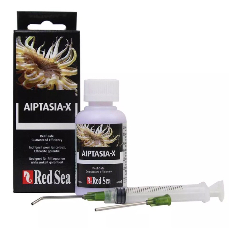 Red Sea Aiptasia-X ผลิตภัณฑ์กำจัดอิปทาเซีย สำหรับตุ้ปลาทะเล 60ml. 📌การจัดส่งสินค้า📌 ตัดรอบการจัดส่งข