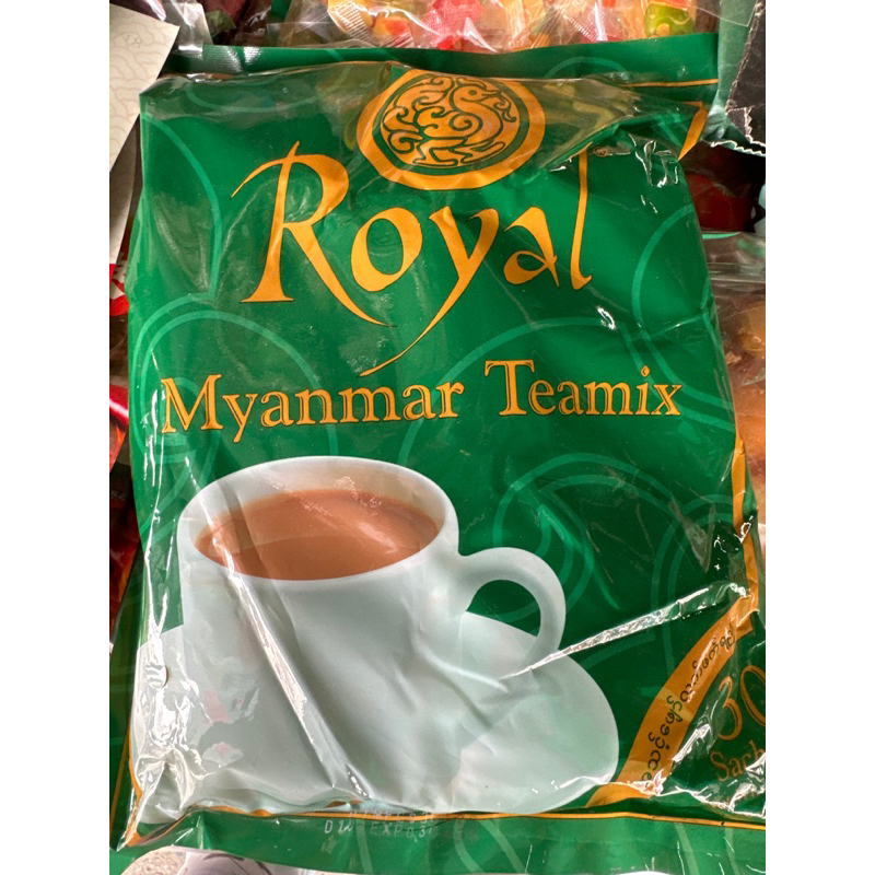 ⚠️100฿ ชานมพม่า Royal Myanmar Teamix หมดอายุ 2025