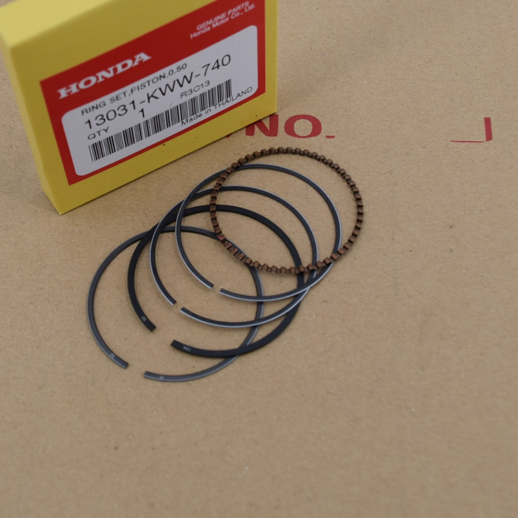 ชุดแหวนแท้(S0.5/50.50มิล) เวฟ110i/ดรีม110i (2011-2017) Scoopy-I (10-16) / Zoomer-x(12-14) / spacy-I 