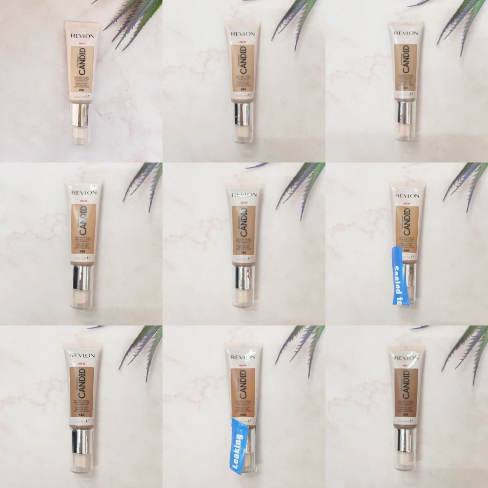 [Revlon®] PhotoReady Candid Natural Finish Anti-Pollution Foundation 22 ml เรฟลอน รองพื้นเนื้อครีม บ