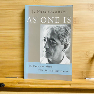 ข034 . KRISHNAMURTI AS ONE IS To FREE THE MIND from ALL CONDITIONING