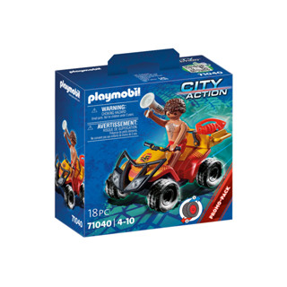 Playmobil 71040 Beach Patrol Quad ควอด รถไลฟ์การ์ด