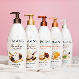 แท้💯 ขวดใหญ่ 496-650ml. Jergens body lotion 7สูตร เจอร์เกนท์ออย อินฟิวส์ มอยเจอไรเซอร์ โลชั่นบำรุงผิว จากอเมริกา🇺🇸