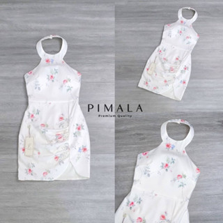 ☁️Pimala Brand☁️  เดรสกุหลาบหวานๆ