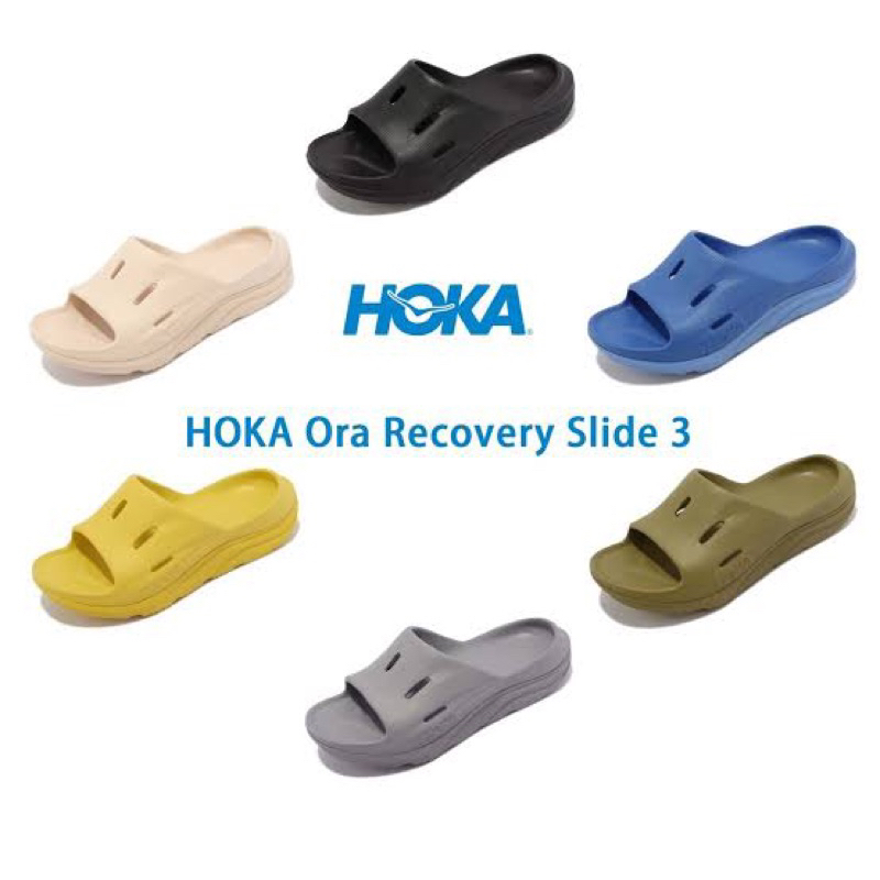 ลด 40%🔥 ถูกที่สุด รองเท้าแตะชายหญิง HOKA Ora Recovery Slide 3