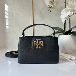 Tory Burch Britten Micro Satchel  Leather