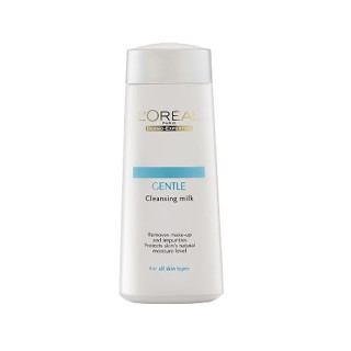 โลชั่นทำความสะอาดเครื่องสำอาง LOreal Gentle Cleansing Milk 200 ml. ลอรีอัล ปารีส เจนเทิล เคลนซิ่ง มิลค์ 4.3 12031