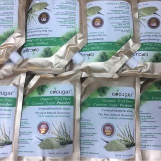 (ส่งฟรี) น้ำตาลดอกมะพร้าวแท้ 100% Organic (GI ต่ำ) (แบบผง) 450g. มาตรฐาน USDA ปลอดภัย ทานได้ระยะยาว