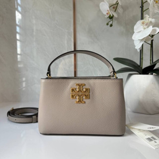 Tory Burch Britten Micro Satchel Leather