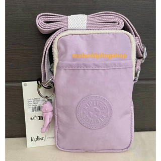 ส่งฟรี EMS ใส่ไอโฟนพลัสได้ Kipling TALLY  Crossbody Phone  Bag  - Gentle Lilac