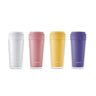 Locknlock แก้วน้ำพลาสติก 2 ชั้น Bucket Cold Cup ความจุ 580 ml.