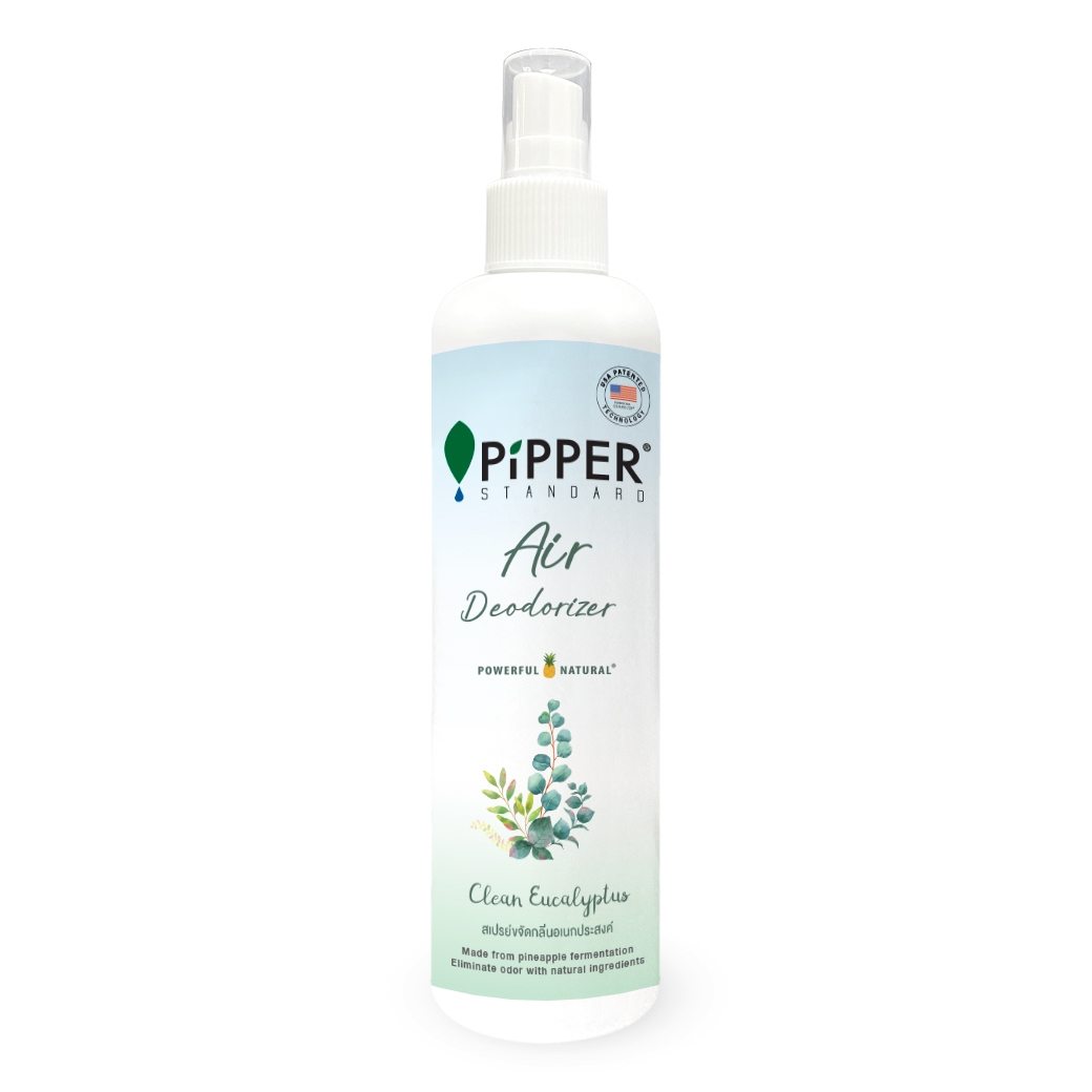 PiPPER STANDARD ผลิตภัณฑ์สเปรย์ขจัดกลิ่นอเนกประสงค์ กลิ่นคลีน ยูคาลิปตัส ขนาด 200 มล.