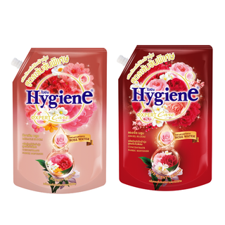 Hygienen ไฮยีน น้ำยาปรับผ้านุ่ม สูตรเข้มข้น (มิราเคิลโรสโกล,แองเจิลบลูม) 1150 มล.