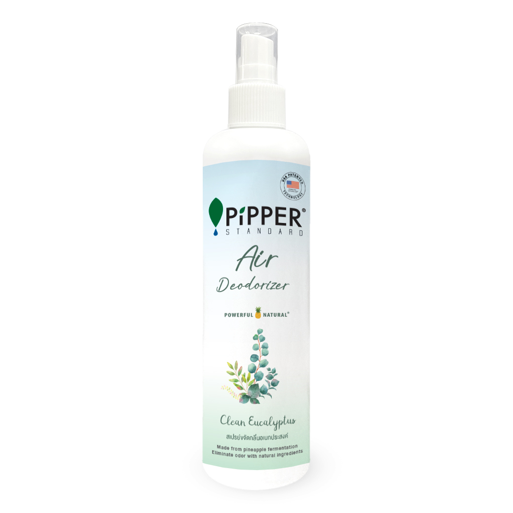 PiPPER STANDARD ผลิตภัณฑ์สเปรย์ขจัดกลิ่นอเนกประสงค์ กลิ่นคลีน ยูคาลิปตัส ขนาด 200 มล.