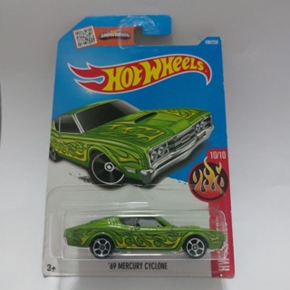 รถเหล็ก Hotwheels 69 MERCURY CYCLONE (ib40)