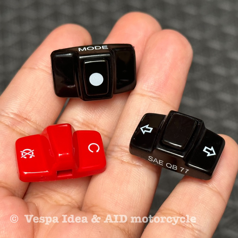 ปุ่มกดสวิตช์ Vespa Sprint และ Vespa Primavera