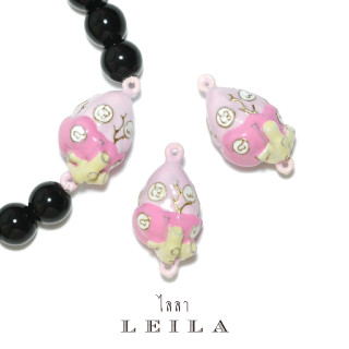 Leila Amulets องค์หัวใจมหาสันติงหลวง Baby Leila Collection (พร้อมกำไลหินฟรีตามรูป)