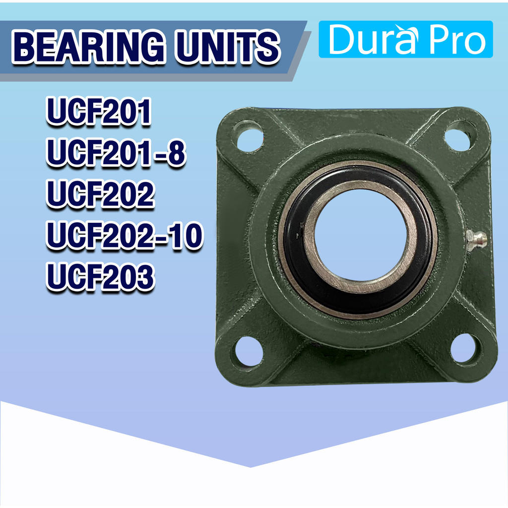 UCFL201 UCFL201-8 UCFL202 UCFL202-10 UCFL203 ตลับลูกปืนตุ๊กตา BEARING UNITS UCFL201 - UCFL203 ( UC + FL = UCFL )