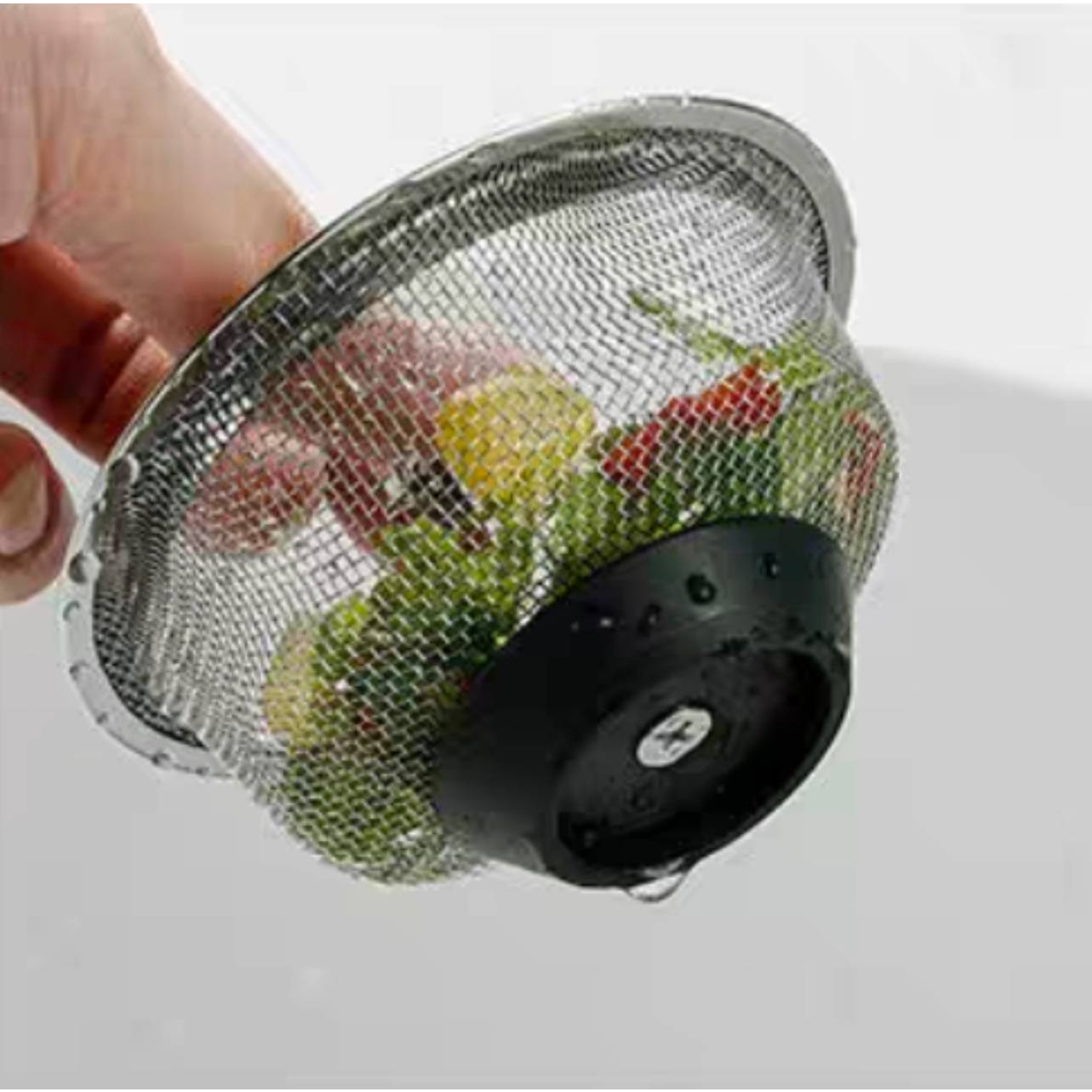 ที่กรองเศษอาหาร ตะแกรงกรอง เศษอาหาร  อ่างล้างจาน สแตนเลส รูตะแกรงถี่ CH0055 CH0056 CH0173 💥โปรดอ่านรายละเอียดก่อนซื้อคะ - รูปที่ 3