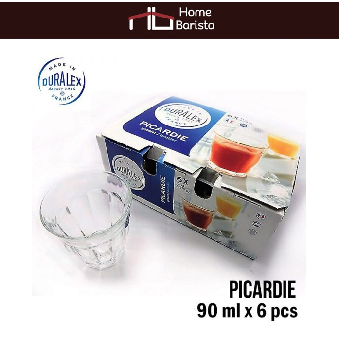 Home Barista DURALEX Picardie 90 ml.- 6pcs/box (1023A)
