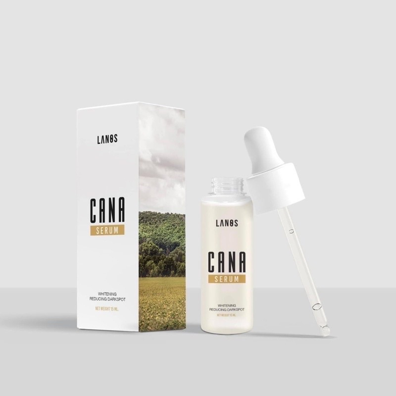 LANOS CANA SERUM คาน่าเซรั่ม ช่วยลดรอดสิว รอยแดง ขนาด 15 ml.