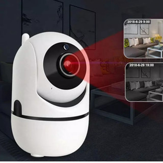 กล้องวงจรปิดไร้สาย HD 5MP 5ล้านพิกเซล มีเสาอากาศWi-Fi IP Camera กล้องวงจรปิดหมุนได้ Smart tracking