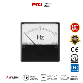 MITSUBISHI YP-12NF FREQUENCY METER มิเตอร์วัดความถี่ (แบบสี่เหลี่ยม)