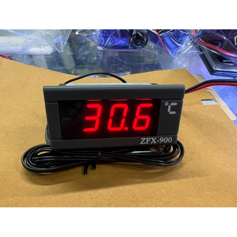 Zfx-900 เครื่องวัดอุณหภูมิดิจิทัล แบบฝัง ไฟเลี้ยง 110-220 VAC