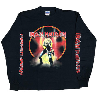 [จัดส่งฟรี!!!] เสื้อวงดนตรี Iron Maiden Japan แขนยาว ปี 2006 Size M สินค้าลิขสิทธิ์แท้ 100%