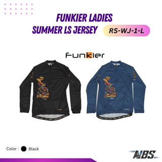 เสื้อปั่นจักรยาน Funkier Ladies Summer LS Jersey RS-WJ-1-L