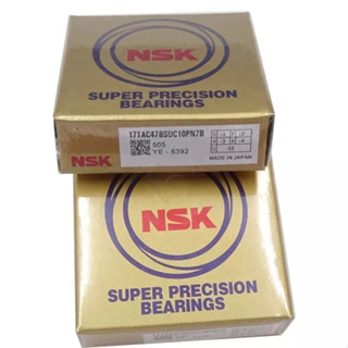 NSK Bearing ลูกปืนใส่CNC 15TAC47 17TAC47 20TAC47 25TAC62 30TAC62 35TAC72 50TAC100 ของแท้ ส่งเร็ว!!!