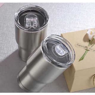 แก้วน้ำสแตนเลส  พกพา เก็บความเย็น เก็บความร้อน Stainless steel tumbler