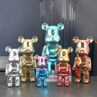 Bearbrick กระปุกออมสิน กระปุกออมสินใหญ่ กระปุกออมสินใส กระปุกออมสินน่ารัก ของชำร่วย ของแจกเด็ก ชุบเซรามิค