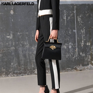 KARL LAGERFELD - KARL ARCHIVE TAILORED TROUSERS 235W1001 กางเกง