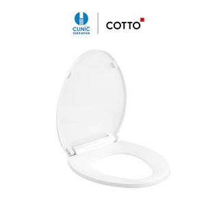 COTTO ฝารองนั่งโถสุขภัณฑ์ แบบกันการกระแทก (Soft Close) รุ่น C91251