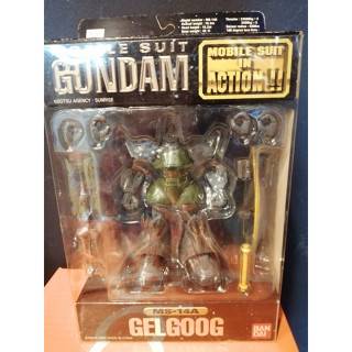 Mia Bandai Gundam Mobile Suit in Action Figure Ms-14a Gelgoog MSIA ของแท้ครบกล่อง