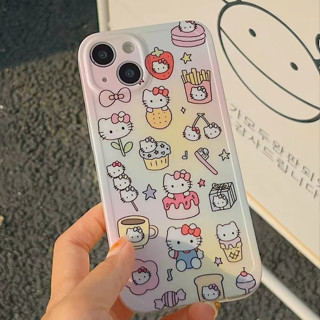 🎁ส่งของขวัญ🎁เคสไอโฟน สำหรับ 11 14 for iPhone Case 13 12 Pro Max   น่ารัก ตลก แมวแมว กันกระแทก เคสนิ่ม เคสโทรศัพท์