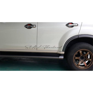 สติ๊กเกอร์ลายเซ็น ข้างรถ SUV