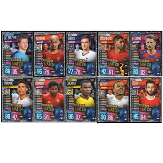 Match attax 19/20 MAN of The Match 10ใบ